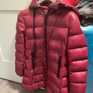 Moncler long down coat